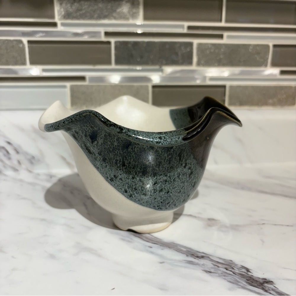 Vintage Pottery Flower Frog